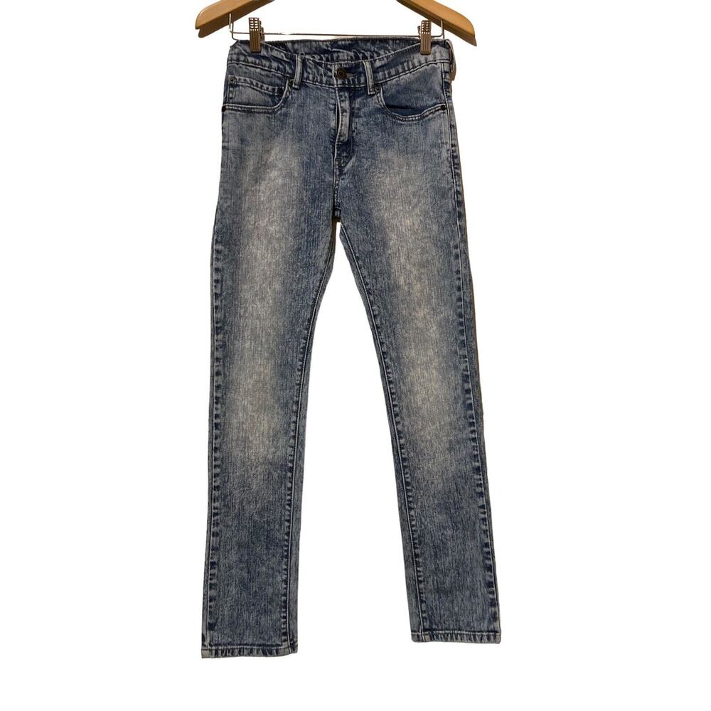 Levis 510 Slim‎ Skinny Jeans Size 28x28 Blue Jeans Mid Rise Light Acid Wash